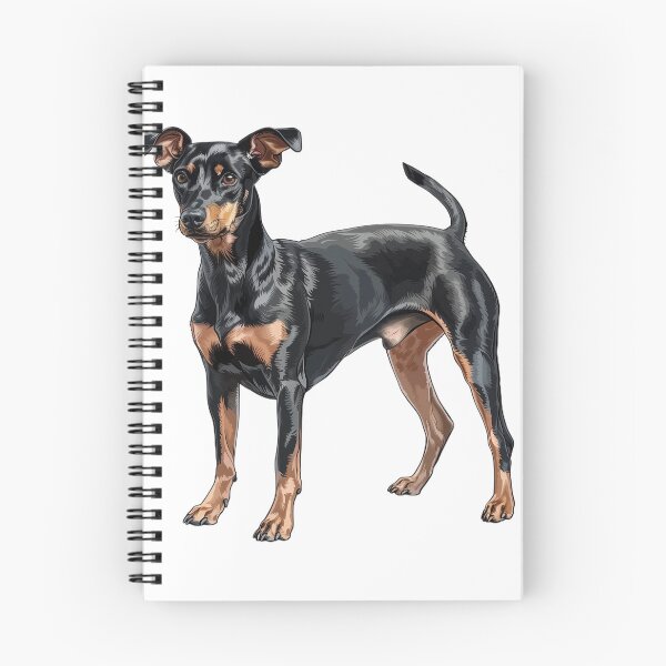 Item preview, Manchester Terrier in Classic Alert Pose designed and sold by NatureSyllabus.