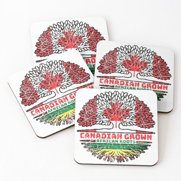 Item preview, Africa African Canadian Canada Tree Roots Flag designed and sold by FlagX.