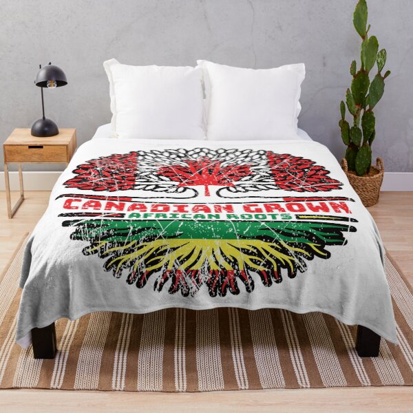 Item preview, Africa African Canadian Canada Tree Roots Flag designed and sold by FlagX.