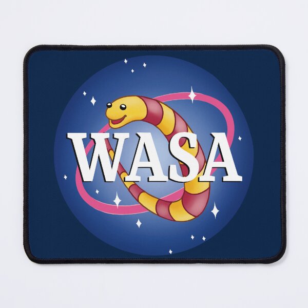 Item preview, WASA - Worm Air & Space Agency - Sesame Street designed and sold by o-rowanmine.