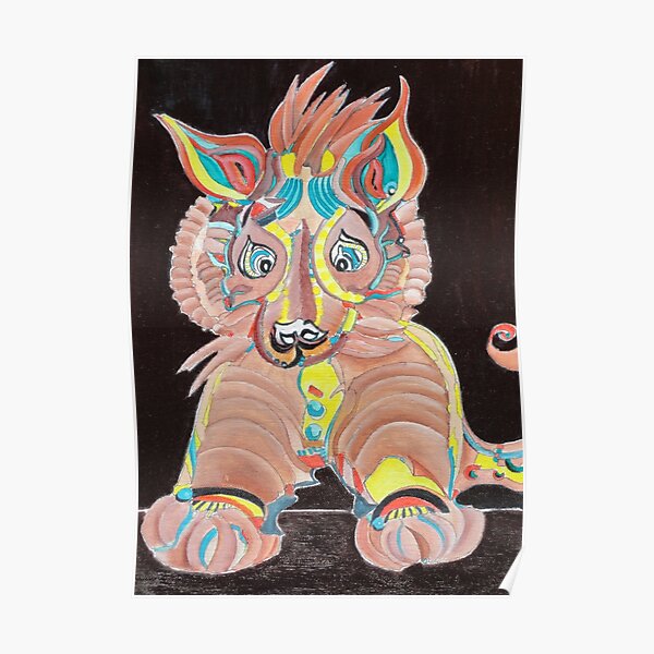 Tiger Dog Poster