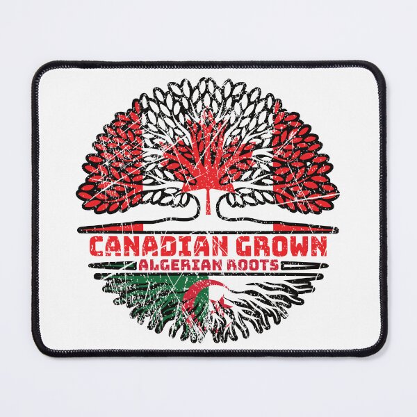 Item preview, Algeria Algerian Canadian Canada Tree Roots Flag designed and sold by FlagX.