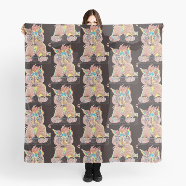 Tiger Dog Scarf
