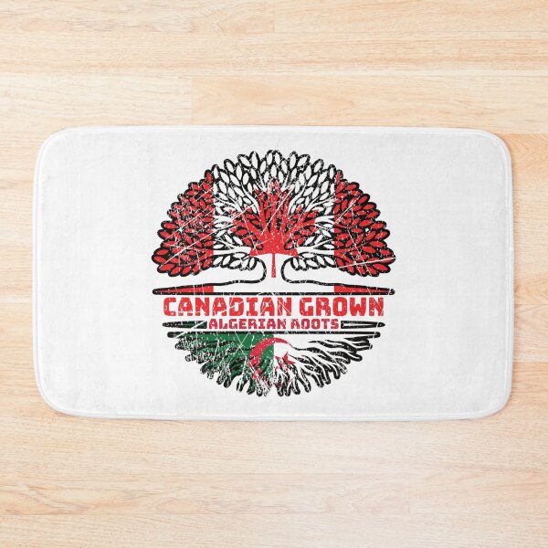 Item preview, Algeria Algerian Canadian Canada Tree Roots Flag designed and sold by FlagX.
