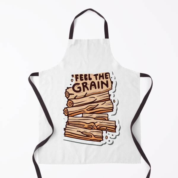Item preview, Feel the Grain - Carpenter's Wood Log Design designed and sold by NiftyWrx.