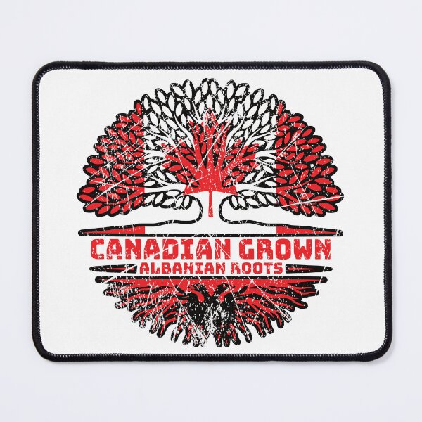 Item preview, Albanian Albania Canadian Canada Tree Roots Flag designed and sold by FlagX.