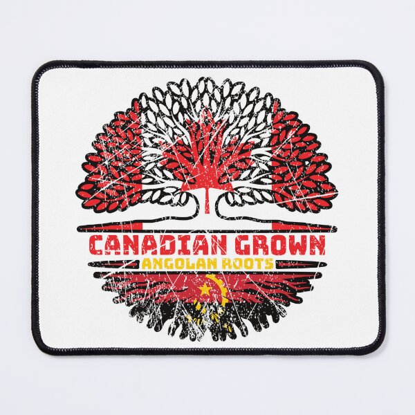 Item preview, Angola Angolan Canadian Canada Tree Roots Flag designed and sold by FlagX.