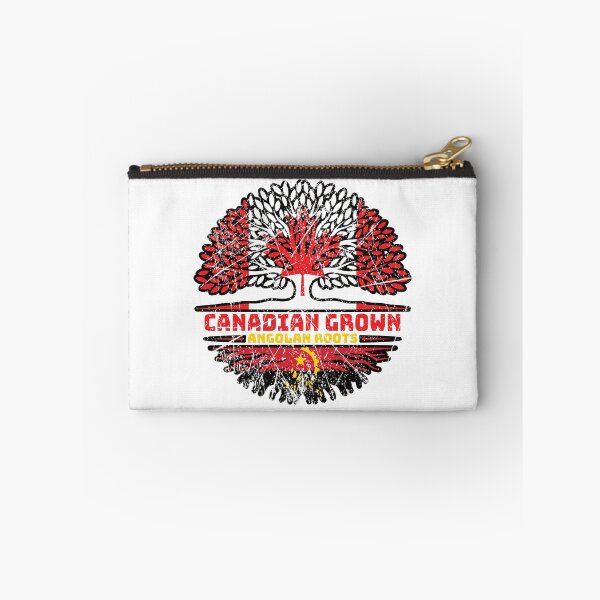 Item preview, Angola Angolan Canadian Canada Tree Roots Flag designed and sold by FlagX.