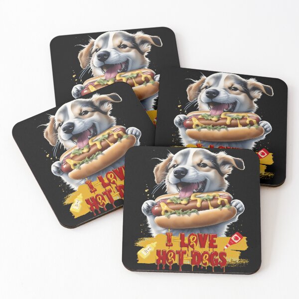 Item preview, Puppy: I Love Hot Dogs designed and sold by Art Intelligence.