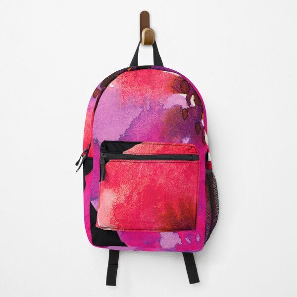 Item preview, Trendy Red And Pink Floral Art On Black designed and sold by DEC02.