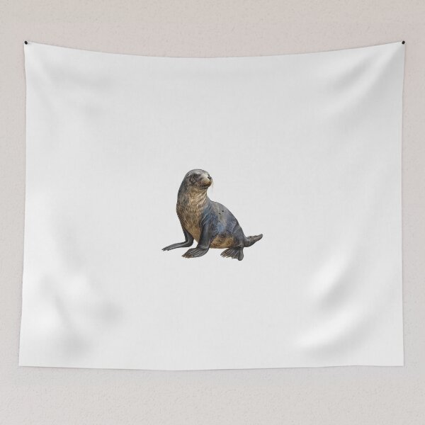 Item preview, Fur Seal Relaxing in Serene Repose designed and sold by NatureSyllabus.