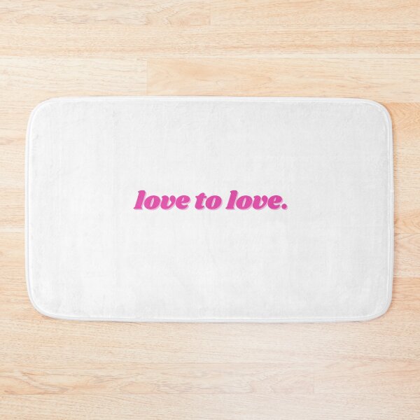 Item preview, love to love, pink design designed and sold by ChiWellness Shop.