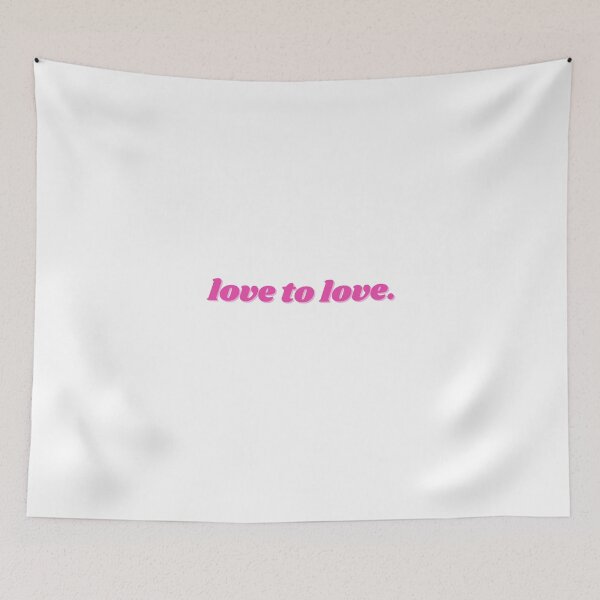 Item preview, love to love, pink design designed and sold by ChiWellness Shop.