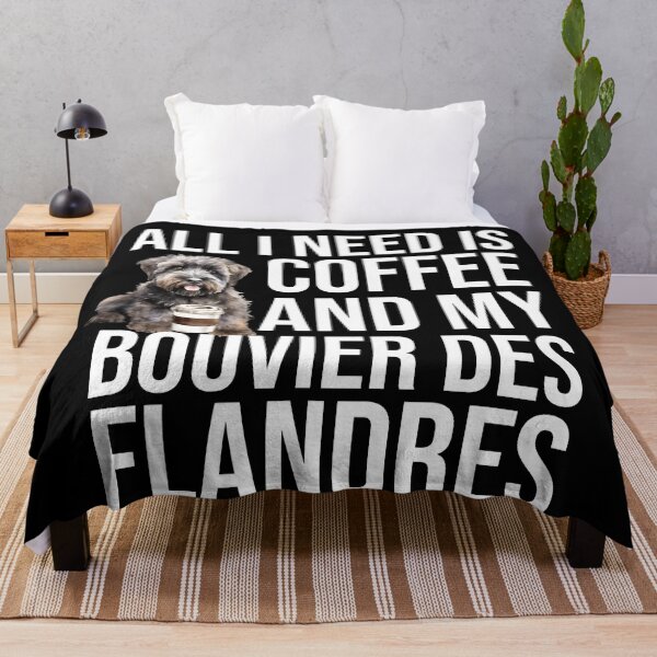 Item preview, Bouvier Des Flandres Puppy And Coffee designed and sold by TheAnimalZ00.