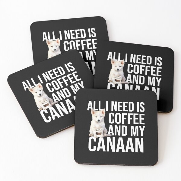 Item preview, Canaan Puppy And Coffee designed and sold by TheAnimalZ00.