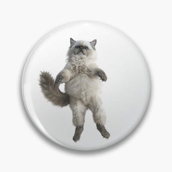 Item preview, Ragdoll Cat Mid-Twirl in Playful Dance designed and sold by NatureSyllabus.