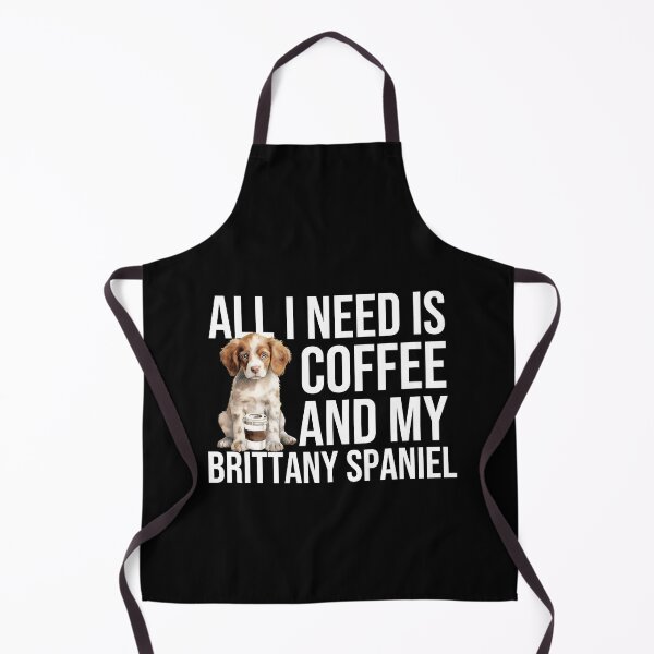 Item preview, Brittany Spaniel Puppy And Coffee designed and sold by TheAnimalZ00.