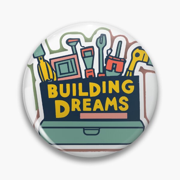 Item preview, Building Dreams Toolbox Illustration designed and sold by NiftyWrx.