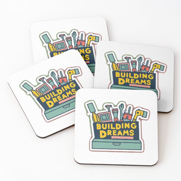 Item preview, Building Dreams Toolbox Illustration designed and sold by NiftyWrx.