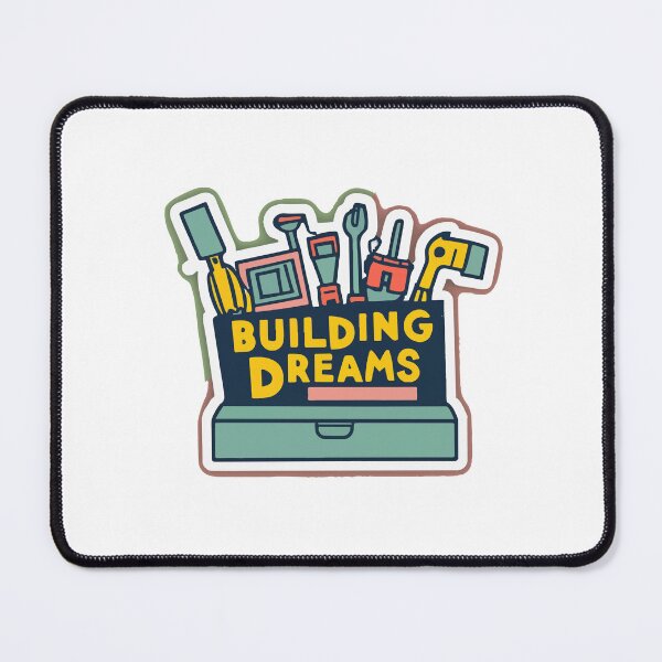 Item preview, Building Dreams Toolbox Illustration designed and sold by NiftyWrx.