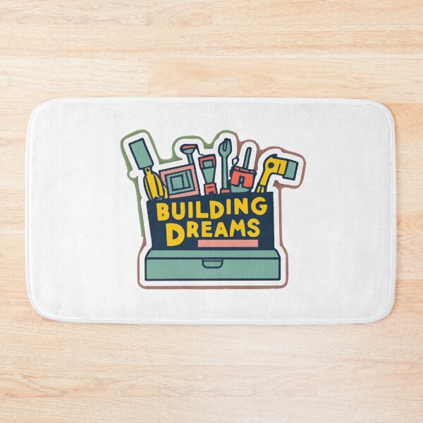 Item preview, Building Dreams Toolbox Illustration designed and sold by NiftyWrx.
