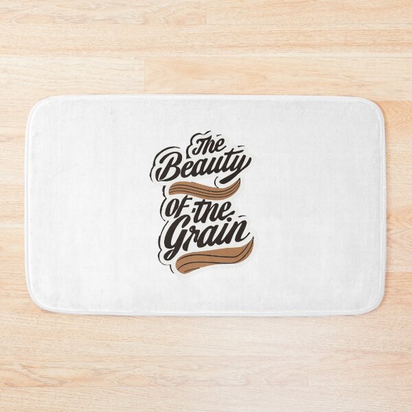 Item preview, The Beauty of the Grain - Elegant Carpenter Typography Art designed and sold by NiftyWrx.
