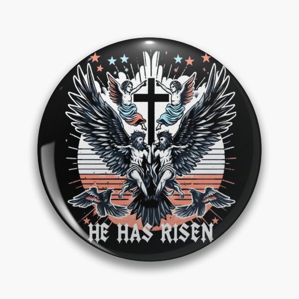 Item preview, He has Risen - Luke 24:6-7 Happy Easter Design designed and sold by jteart.