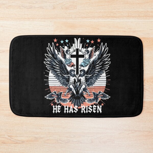 Item preview, He has Risen - Luke 24:6-7 Happy Easter Design designed and sold by jteart.