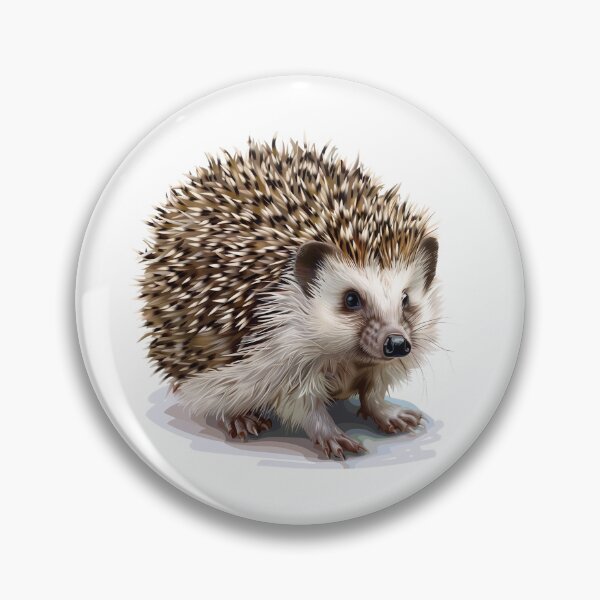 Artikelvorschau, Neugieriger Igel im natürlichen Detail entworfen und verkauft von NatureSyllabus.