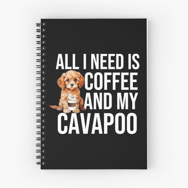 Item preview, Cavapoo Puppy And Coffee designed and sold by TheAnimalZ00.