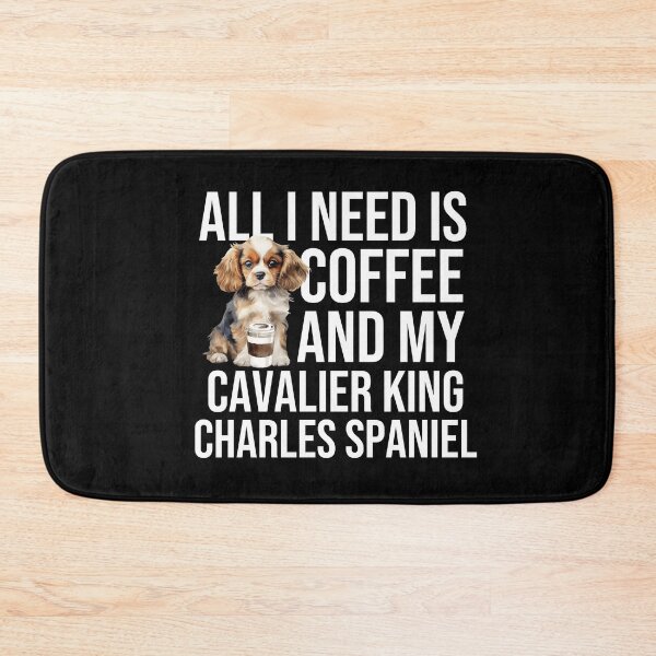 Item preview, Cavalier King Charles Spaniel Puppy And Coffee designed and sold by TheAnimalZ00.
