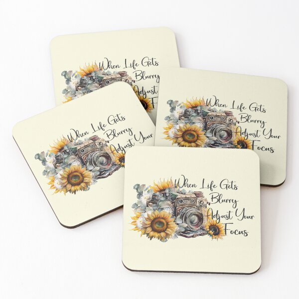 Item preview, When Life Gets Blurry Adjust Your Focus designed and sold by MyHeartByHands.