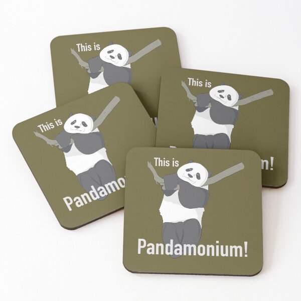 Item preview, Fun Panda Jokes - This is Pandamonium! designed and sold by MikeArtJourney.