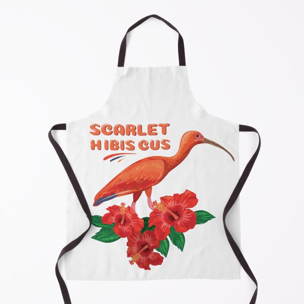Item preview, Scarlet ibis hibiscus designed and sold by Deepness2023.