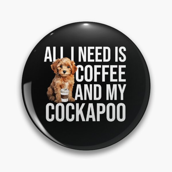 Item preview, Cockapoo Puppy And Coffee designed and sold by TheAnimalZ00.