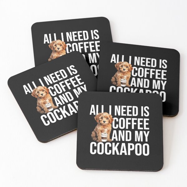 Item preview, Cockapoo Puppy And Coffee designed and sold by TheAnimalZ00.