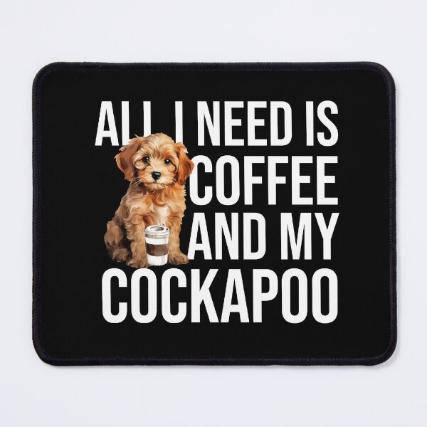 Item preview, Cockapoo Puppy And Coffee designed and sold by TheAnimalZ00.