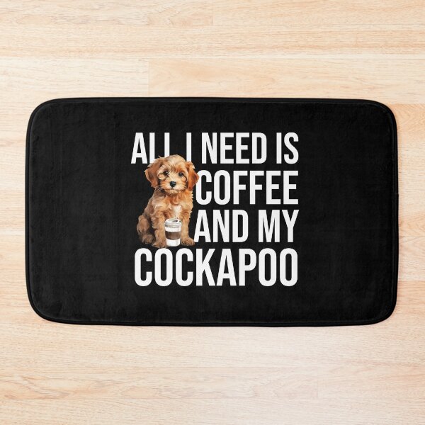 Item preview, Cockapoo Puppy And Coffee designed and sold by TheAnimalZ00.