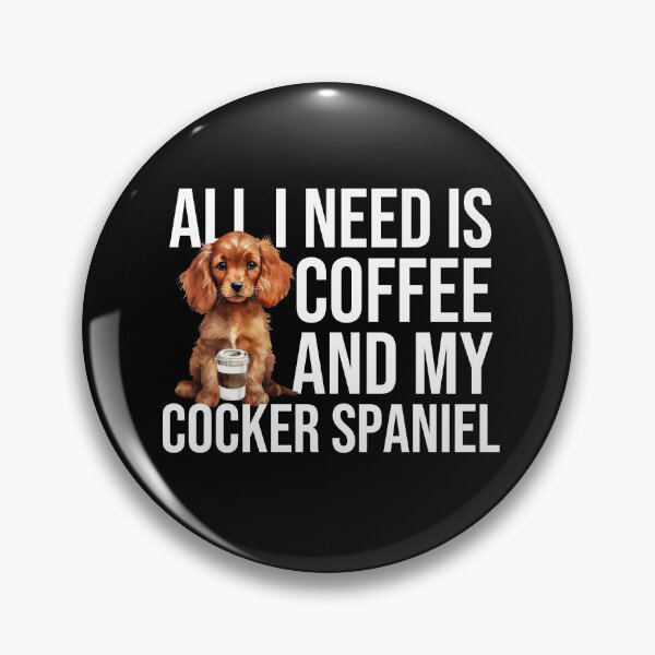 Item preview, Cocker Spaniel Puppy And Coffee designed and sold by TheAnimalZ00.