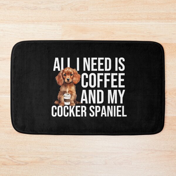 Item preview, Cocker Spaniel Puppy And Coffee designed and sold by TheAnimalZ00.