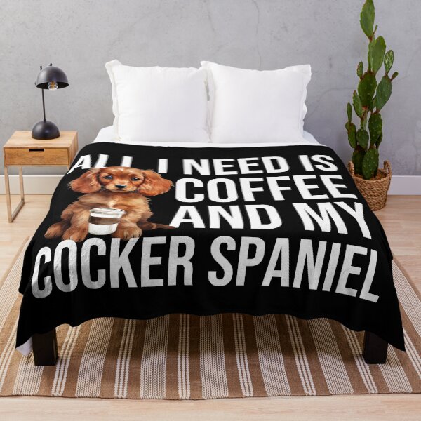 Item preview, Cocker Spaniel Puppy And Coffee designed and sold by TheAnimalZ00.