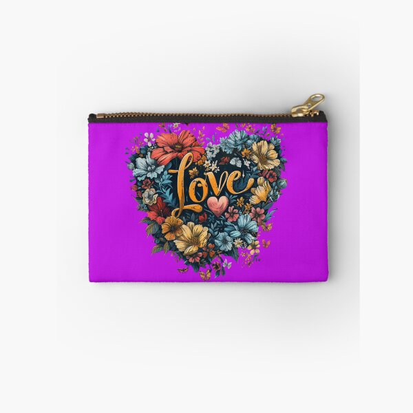 Item preview, Saludo de amor primaveral con corazón floral designed and sold by Ace Apparel Attire.