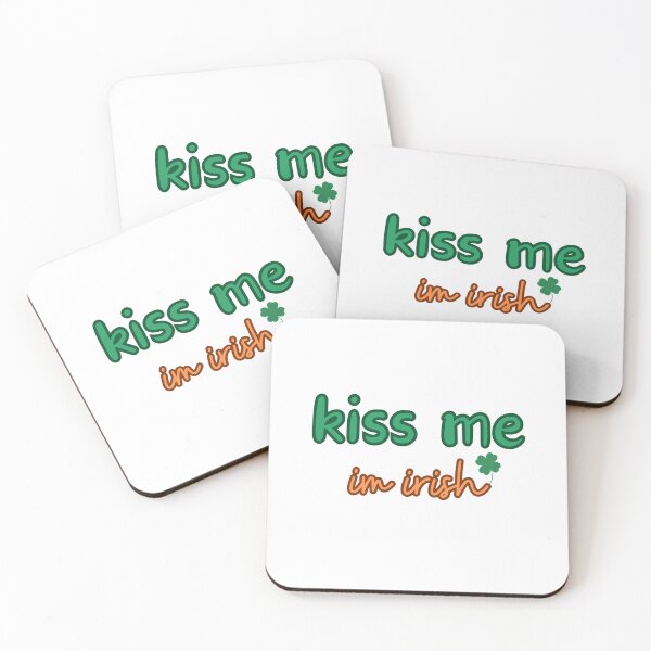 Artikelvorschau, Küss mich, ich bin Ire - lustiges Shirt lustig St. Patrick's Day entworfen und verkauft von KM ØNLY.
