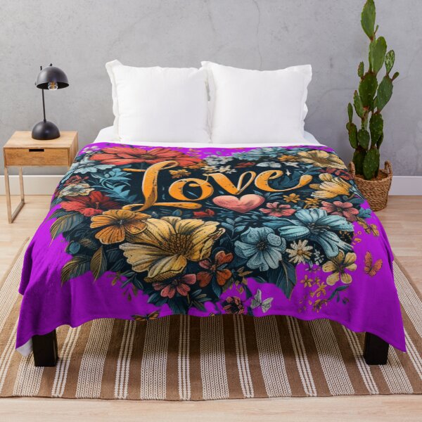 Item preview, Spring Love Greeting with Floral Heart designed and sold by Ace Apparel Attire.
