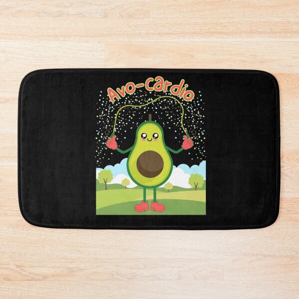 Item preview, Avocado Skipping Rope Workout Funny designed and sold by Life Is Beautiful.