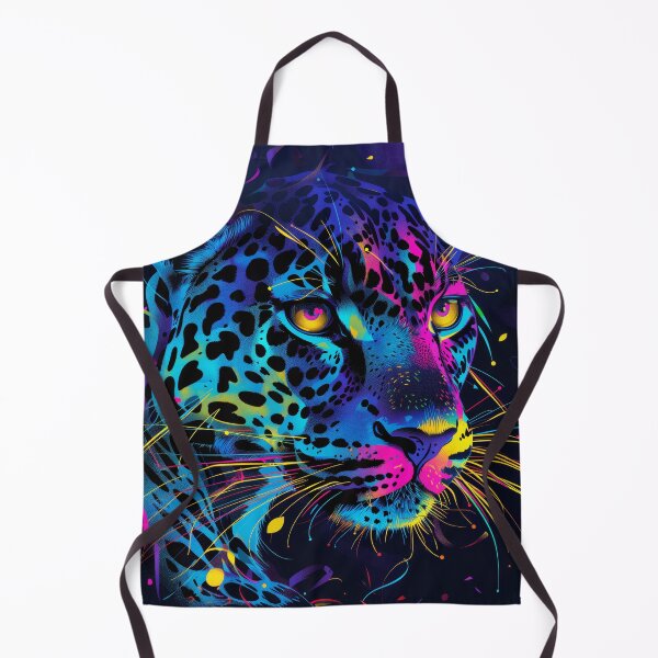Item preview, Neon Leopard Hunting designed and sold by AM-Fine-Designs.