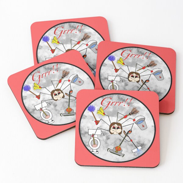 Item preview, Oh My! - House Cleaning designed and sold by RedLeafPine.