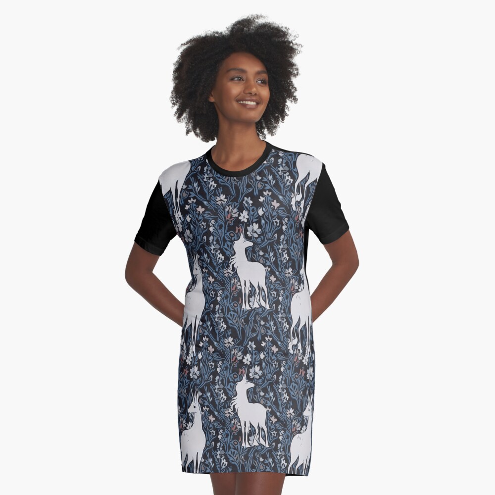Item preview, Graphic T-Shirt Dress designed and sold by Parasocialite.