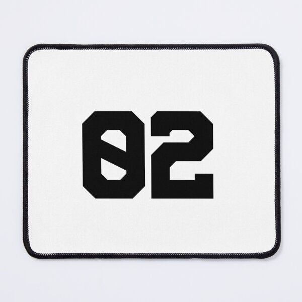 Item preview, 02, two, black, University designed and sold by Numbers-Art.