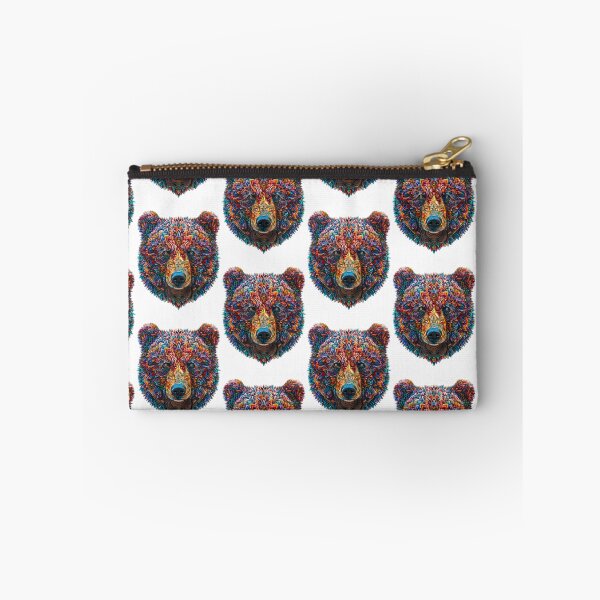 Item preview, Colorful Artsy Bear Portrait designed and sold by PaperieJennifer.